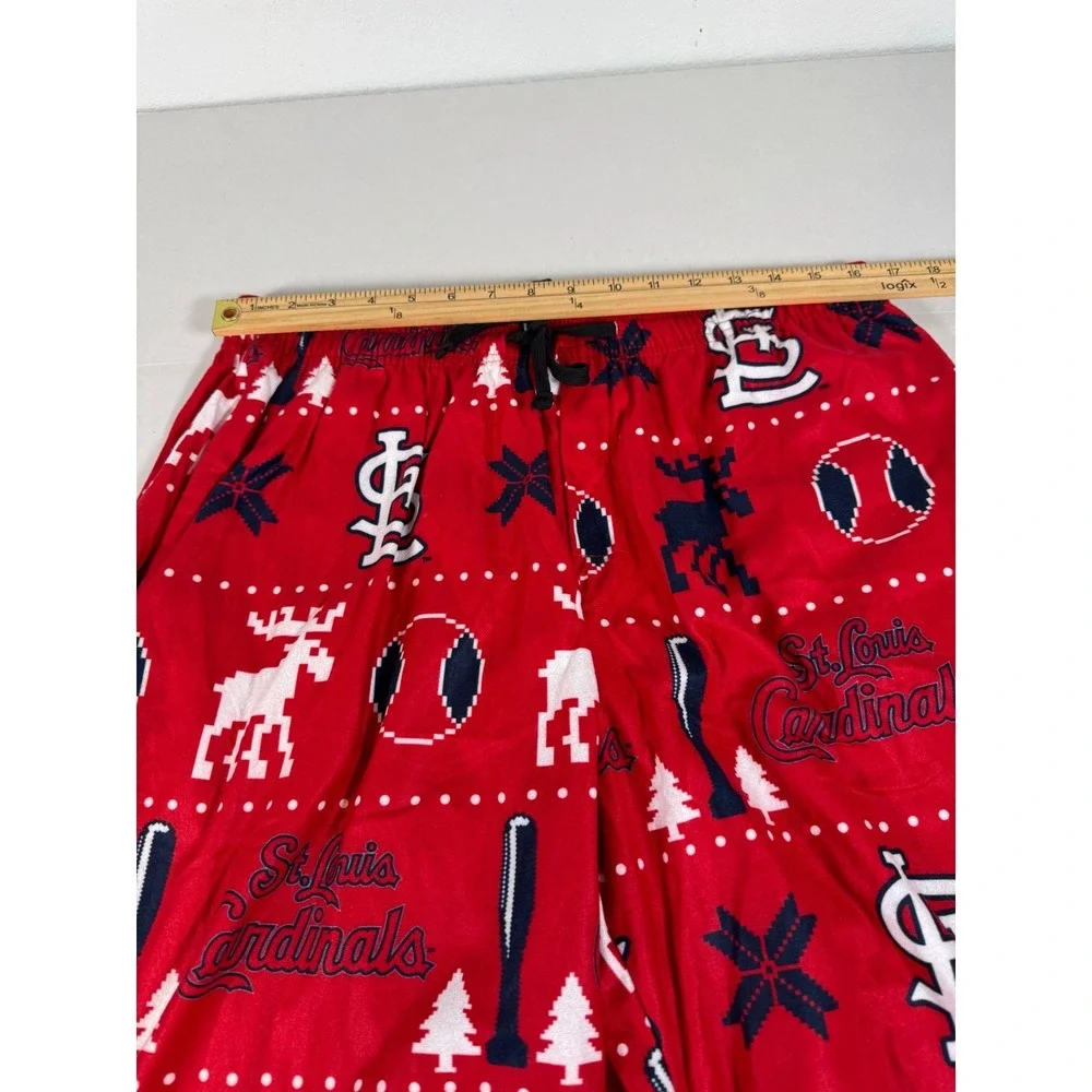 St. Louis Cardinals MLB Christmas‎ Pajama Set Womens XL Red Holiday Moose